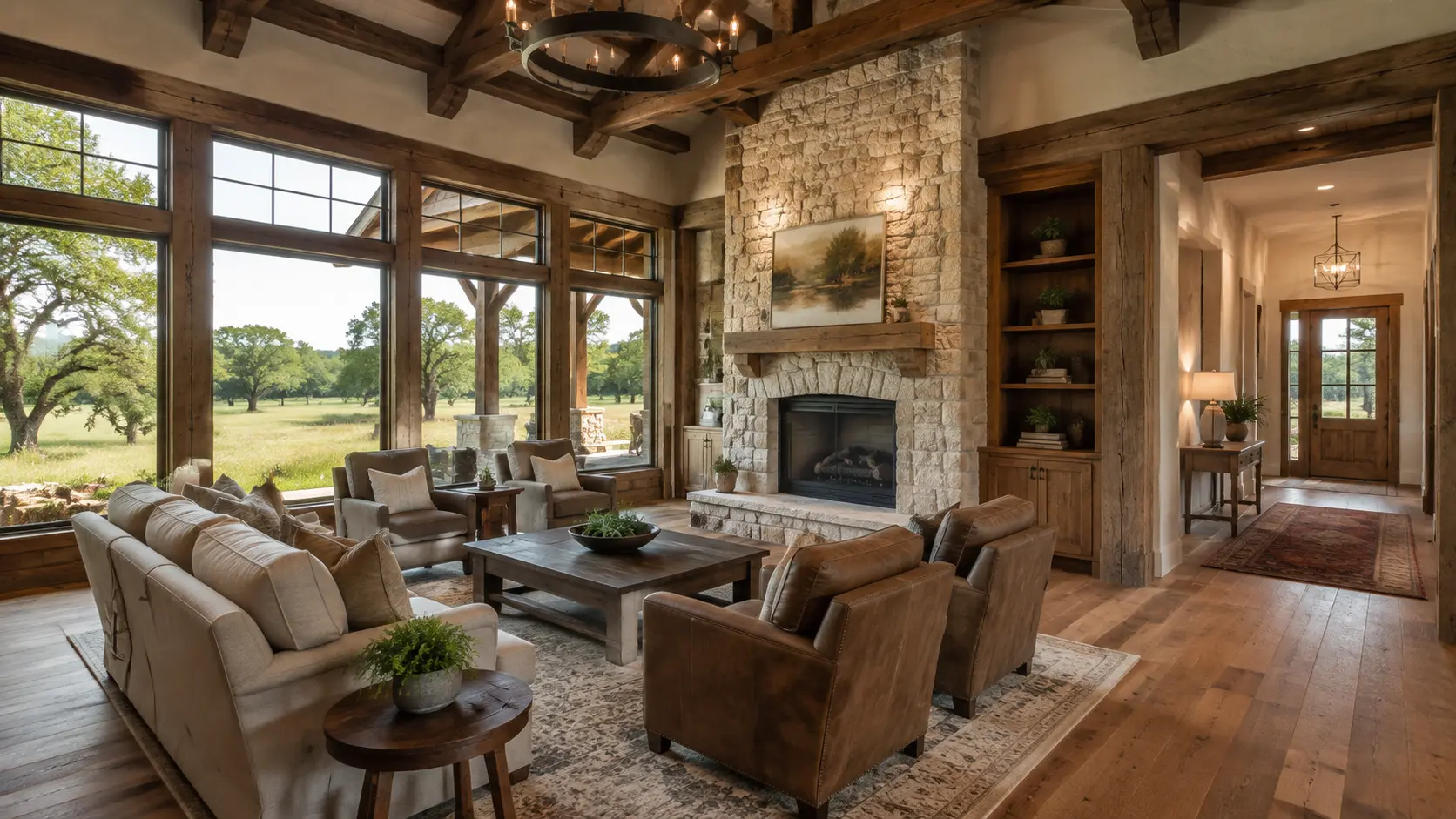 Representative ranch residence interior documentation image